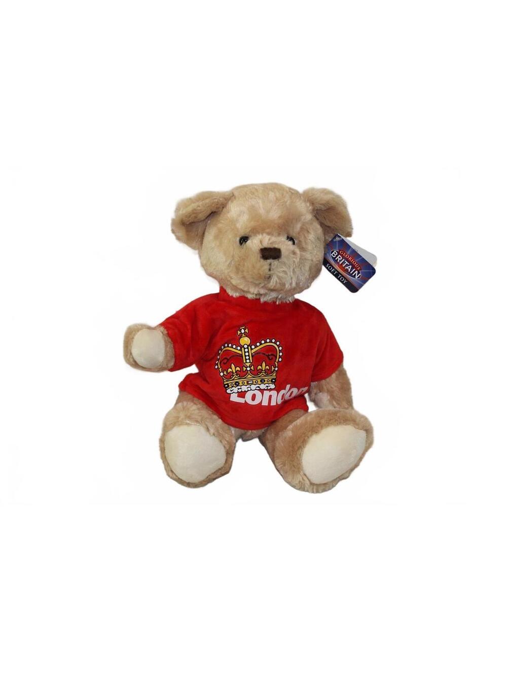 NEW Glorious Britain London Bear - Light Brown